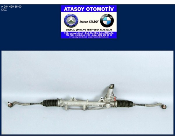 MERCEDES W204 C DİREKSİYON KUTUSU A20411011017 A2044608600 , A2044601900 A2044604900 A2044605900 , A2044600600 A2044604300 A2044605300 , A2044603700 A2044606300 DÜZ